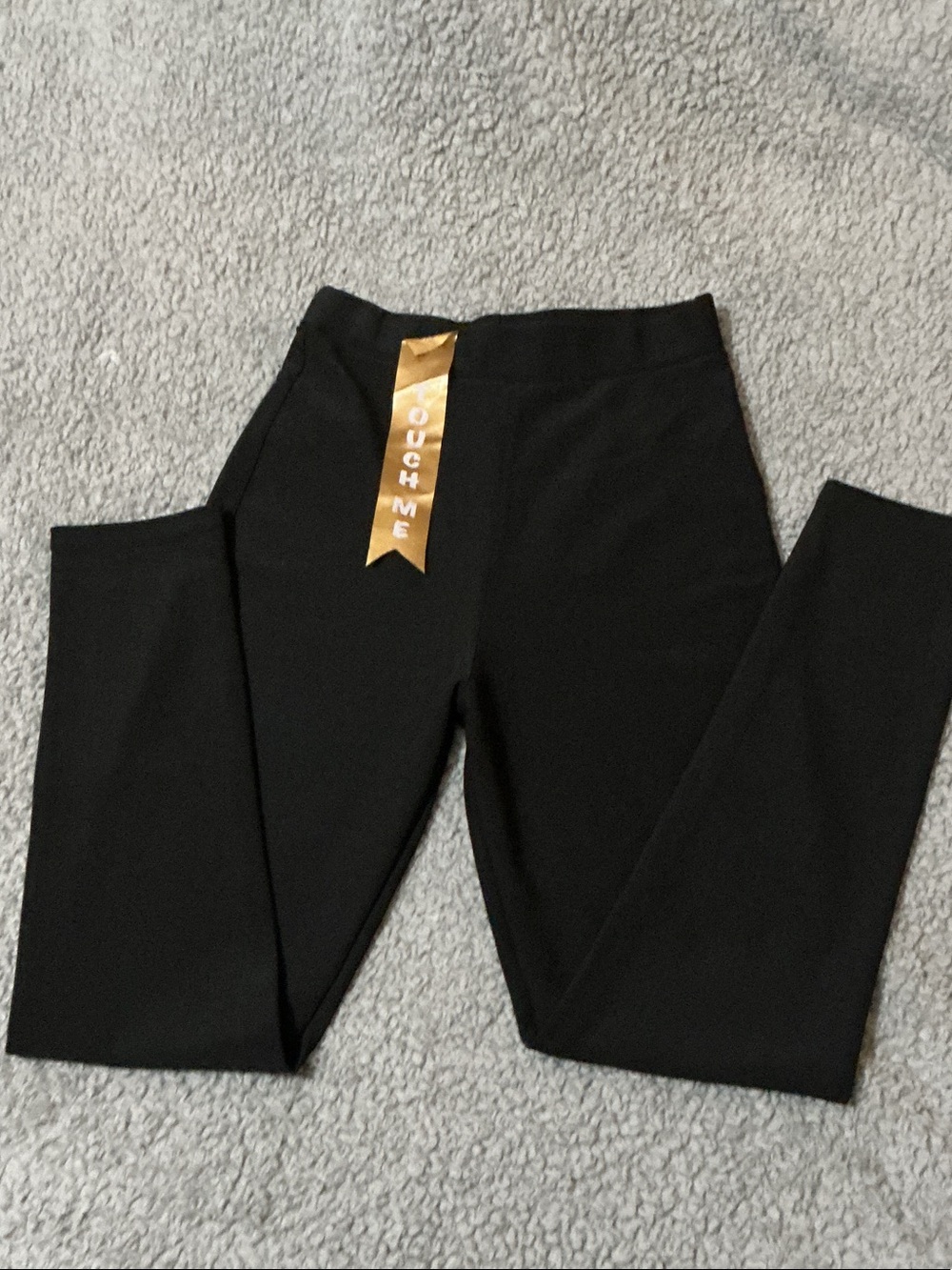 Black High-Waist Ponte Leggings